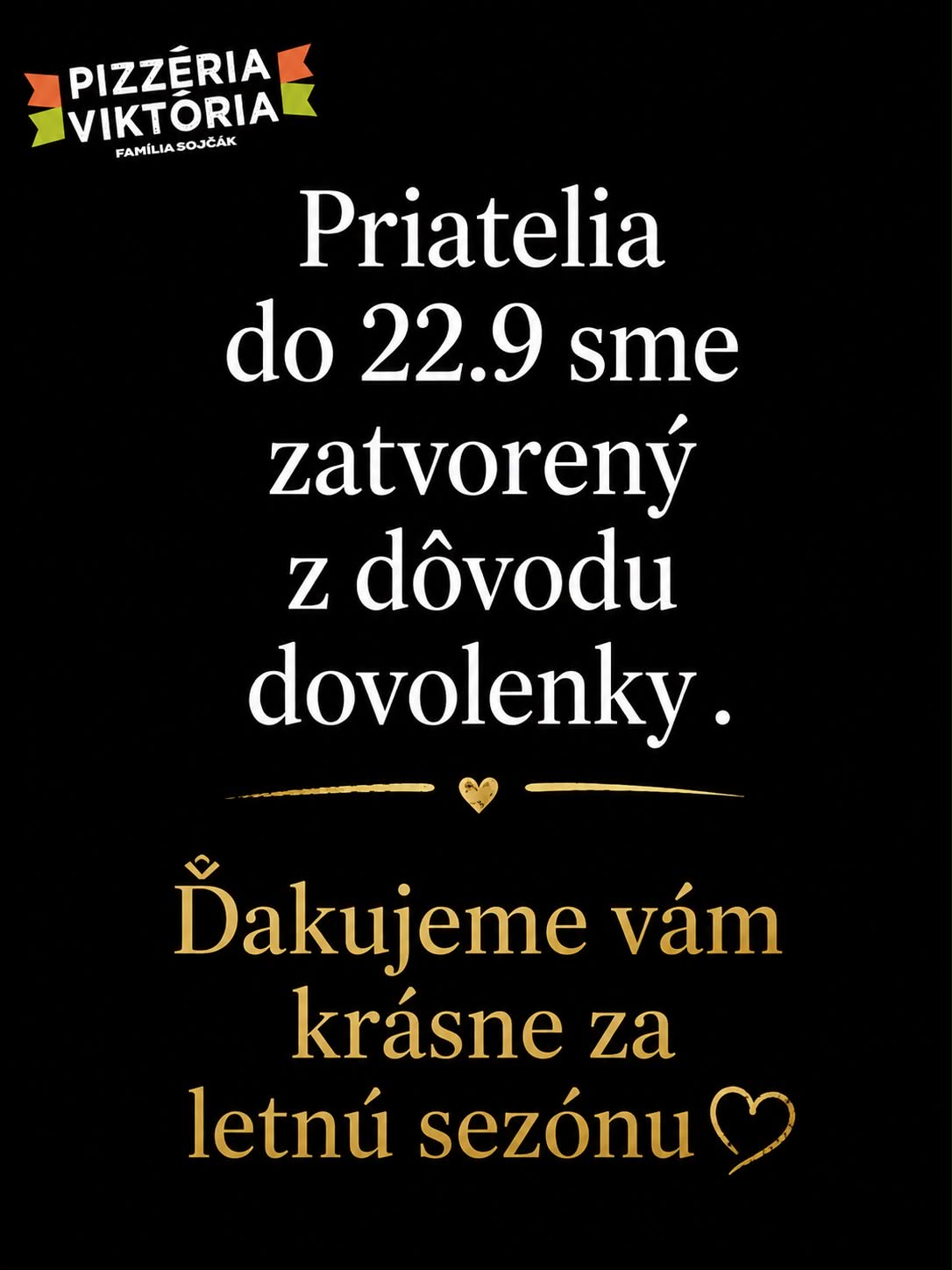Sme na dovolenke